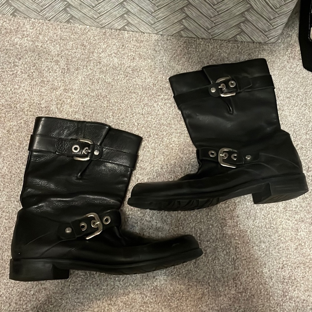 Stuart Weizman Combat Boots - image 1